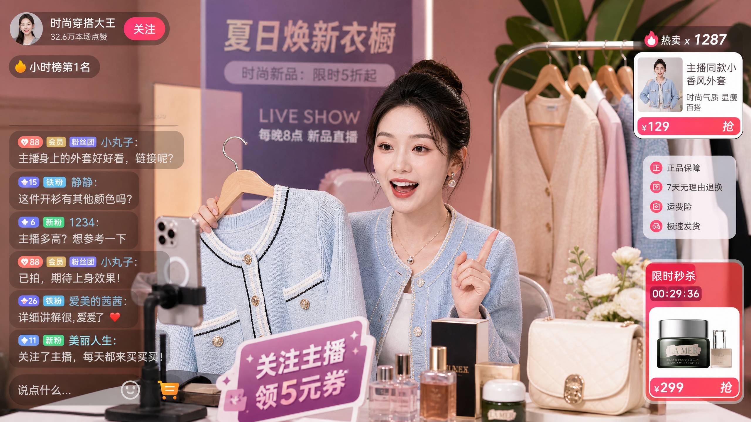 主播直播录屏